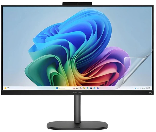 Main image of HP OmniStudio 27-cw000 27" FHD IPS AMD Ryzen AI 7 445 2.0 GHz up to 4.6 GHz 16GB DDR5 1TB SSD AMD Radeon 840M Windows 11 Home All-in-One Desktop, Black - C1YQ2AV-V010