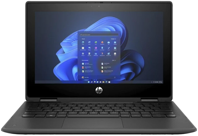 Main image of HP Pro x360 Fortis G10 11.6" Touch Intel Core i3-1210U 1.0 GHz up to 4.4 GHz 8GB RAM 128GB SSD Intel Iris Xe Graphics with PEN Windows 11 Pro Laptop, Black - 9Q3X3US-I010