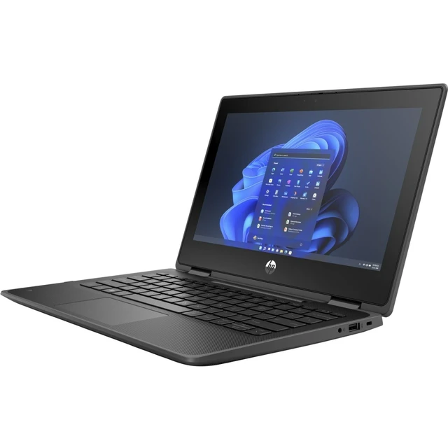 Alt view image 3 of 5 - HP Pro x360 Fortis G10 11.6" Touch Intel Core i3-1210U 1.0 GHz up to 4.4 GHz 8GB RAM 128GB SSD Intel Iris Xe Graphics with PEN Windows 11 Pro Laptop, Black - 9Q3X3US-I010