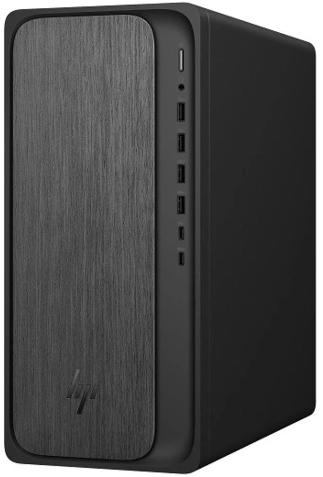Alt view image 2 of 3 - HP OmniDesk AI PC M03-0059 Intel Core Ultra 7 265 1.8 GHz up to 5.3 GHz 16 GB 512 GB SSD Intel Graphics Windows 11 Home Desktop, Gray Wood - D14KYAA-I010