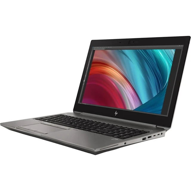 Alt view image 3 of 5 - HP ZBook 15 G6 15.6" FHD Intel Core i7-9850H 2.6 GHz up to 4.6 GHz 16 GB DDR4 256 GB SSD NVIDIA Quadro T1000 Windows 11 Pro Laptop, Gray, Minor Scratches and Dent - 8NT70UC-I009