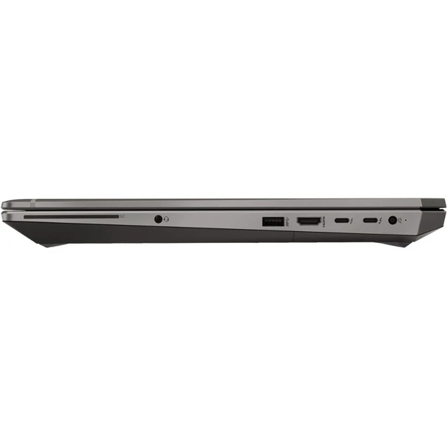 Alt view image 5 of 5 - HP ZBook 15 G6 15.6" FHD Intel Core i7-9850H 2.6 GHz up to 4.6 GHz 16 GB DDR4 256 GB SSD NVIDIA Quadro T1000 Windows 11 Pro Laptop, Gray, Minor Scratches and Dent - 8NT70UC-I009