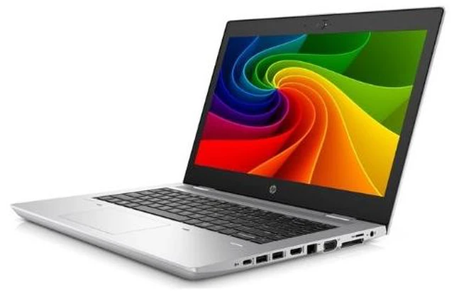 Alt view image 2 of 5 - HP ProBook 645 G4 14" AMD Ryzen 5 PRO 2500U 2.0 GHz 8GB DDR4 256GB SSD AMD Radeon Vega Mobile Gfx Windows 11 Pro Laptop, Silver, Minor Scratches and Dents - 5FV69US-I039