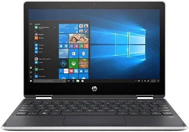 Main image of HP Pavilion x360 - 11m-ap0013dx 11.6" diagonal HD IPS BrightView WLED-backlit touch screen  Intel® Pentium® Silver N5000 - 4 GB - 128 GB - Windows 10 Home in S mode - 45 W AC power adapter