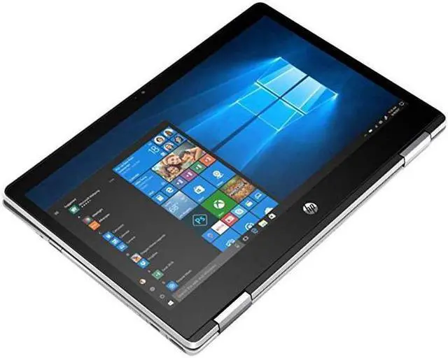 Alt view image 5 of 5 - HP Pavilion x360 - 11m-ap0013dx 11.6" diagonal HD IPS BrightView WLED-backlit touch screen  Intel® Pentium® Silver N5000 - 4 GB - 128 GB - Windows 10 Home in S mode - 45 W AC power adapter