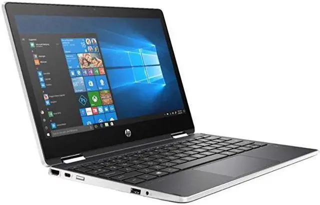 Alt view image 3 of 5 - HP Pavilion x360 - 11m-ap0013dx 11.6" diagonal HD IPS BrightView WLED-backlit touch screen  Intel® Pentium® Silver N5000 - 4 GB - 128 GB - Windows 10 Home in S mode - 45 W AC power adapter