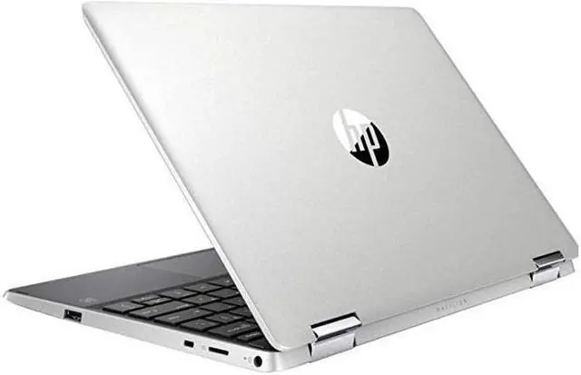 Alt view image 4 of 5 - HP Pavilion x360 - 11m-ap0013dx 11.6" diagonal HD IPS BrightView WLED-backlit touch screen  Intel® Pentium® Silver N5000 - 4 GB - 128 GB - Windows 10 Home in S mode - 45 W AC power adapter