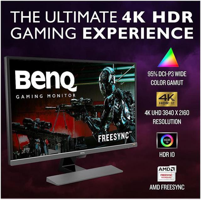 Alt view image 6 of 8 - BenQ EW3270U 32" (Actual size 31.5") 3840 x 2160 4K Resolution 4ms HDMI, DisplayPort, USB Type-C Built-in Speakers Flicker-Free FreeSync HDR LED Backlit Gaming Monitor 1 Year Direct BenQ Warranty