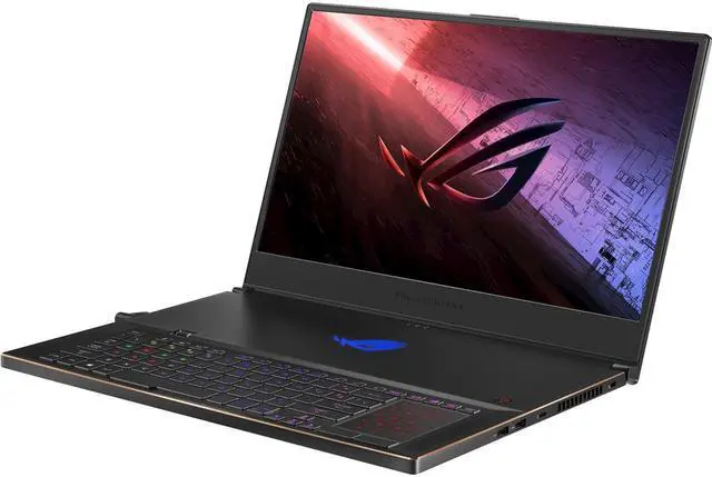 Alt view image 3 of 7 - ASUS ROG Zephyrus S17 Gaming Laptop, 17.3” 144Hz FHD IPS Type, NVIDIA GeForce RTX 2060, Intel Core i7-10750H, 16GB DDR4, 1TB PCIe SSD, Per-Key RGB Keyboard, Thunderbolt 3, Windows 10, GX701LV-DS76