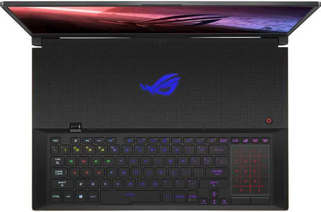 Alt view image 5 of 7 - ASUS ROG Zephyrus S17 Gaming Laptop, 17.3” 144Hz FHD IPS Type, NVIDIA GeForce RTX 2060, Intel Core i7-10750H, 16GB DDR4, 1TB PCIe SSD, Per-Key RGB Keyboard, Thunderbolt 3, Windows 10, GX701LV-DS76