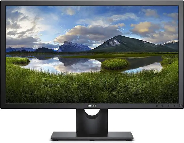 Main image of Dell P2018H 20" LCD 1600 x 900 Monitor VGA DisplayPort HDMI Adjustable Black