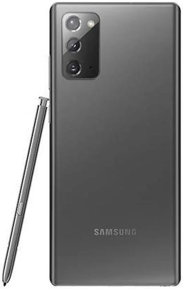 Alt view image 5 of 5 - Samsung Galaxy Note 20 5G Factory Unlocked Android Cell Phone | US Version | 128GB of Storage | Mobile Gaming Smartphone | Long-Lasting Battery | Mystic Gray
