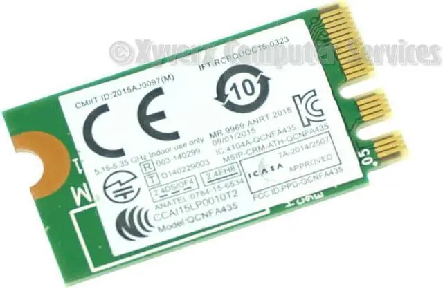 Alt view image 2 of 2 - 01AX709 QCNFA435 GENUINE LENOVO WIRELESS CARD 330-15ARR 81D2 (CA713)