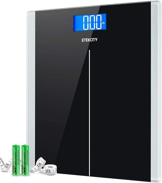 ETEKCITY DIGITAL BODY WEIGHT SCALE.400LB/180KG CAPACITY.