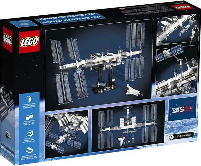 Alt view image 5 of 6 - LEGO Ideas International Space Station 21321 Building Kit, Adult Set for Display, Makes a Great Birthday Present, New 2020 (864 Pieces)