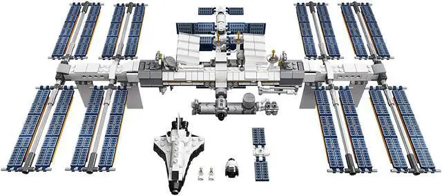 Alt view image 2 of 6 - LEGO Ideas International Space Station 21321 Building Kit, Adult Set for Display, Makes a Great Birthday Present, New 2020 (864 Pieces)