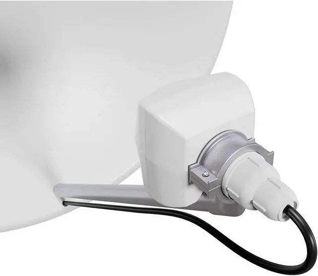 Alt view image 4 of 4 - Mikrotik LDF LTE6 kit RBLDFR&R11e-LTE6 Outdoor Dish Feed with 8 dBi Built-in Antenna and CAT6 LTE Modem