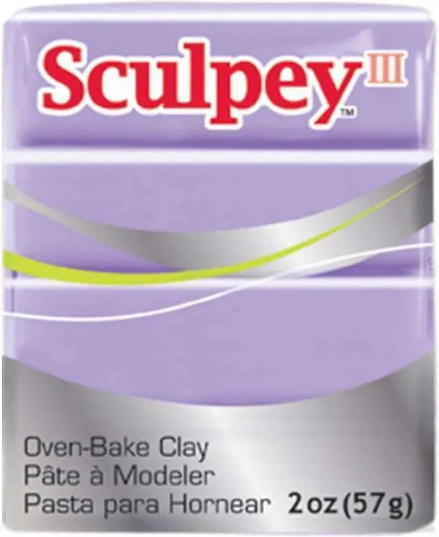 Main image of Sculpey III Polymer Clay 2oz Spring Lilac 715891121627