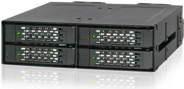 Alt view image 3 of 4 - Icy Dock ToughArmor MB699VP-B Drive Enclosure for 5.25 - Mini-SAS HD Host Inter