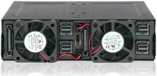 Alt view image 4 of 4 - Icy Dock ToughArmor MB699VP-B Drive Enclosure for 5.25 - Mini-SAS HD Host Inter