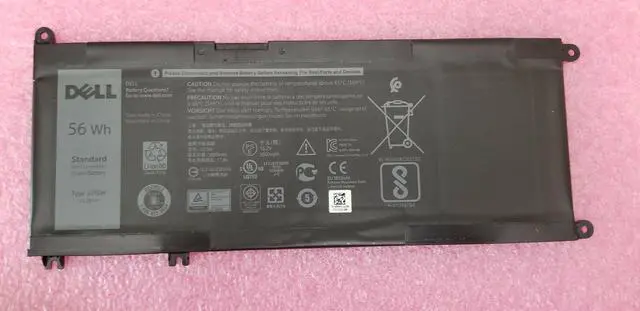 Alt view image 5 of 10 - Dell OEM Original Inspiron 7778 7779 Inspiron 7570/7573 56Wh Battery 33YDH