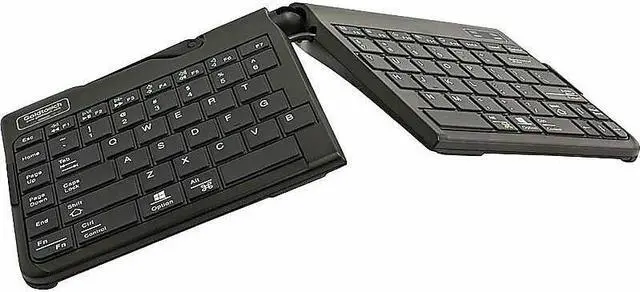 Alt view image 4 of 6 - Goldtouch Go!2 Wireless Keyboard, Black GTP-0044W