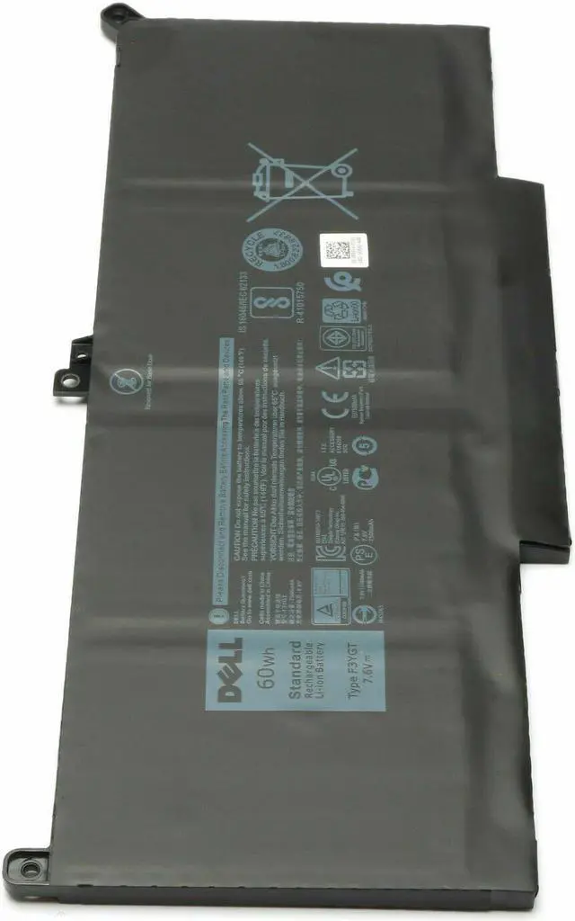 Alt view image 8 of 17 - New  Dell OEM Original Latitude 7480 7280 4-Cell 60Wh Laptop Battery F3YGT