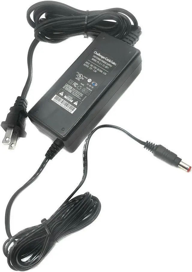 Main image of Challenger Cable Series Power Supply 12V PS-2.1-12-3DT1 For D3G1604W DCX3600 MG1