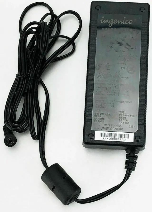 Alt view image 3 of 3 - New Genuine AC Adapter Ingenico PSM24W-080 192020864 Power Supply 8V 3A w/PC