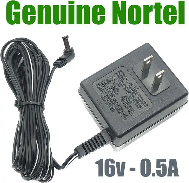 Main image of Nortel Ault T41160500A010G A0619627 AC Adapter 16VAC 500mA Genuine