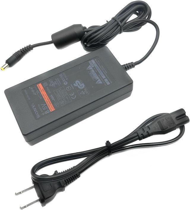 Refurbished: Official SONY Slim PS2 Playstation 2 AC Power Adapter Cord W/ P.Cord 