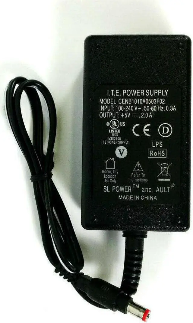 Alt view image 5 of 5 - NEW Genuine I.T.E AC/DC Power Adapter CENB1010A0503F01 10W 5V 2.0A w/o P.Cord