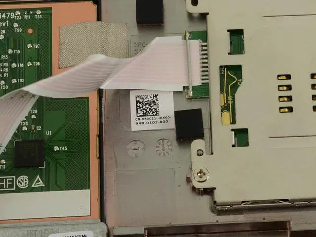 Alt view image 7 of 10 - Dell OEM Latitude 7400 Palmrest Touchpad Assembly Smart Touchpad Palmrest R0C21