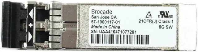 Alt view image 2 of 4 - 8 Pack Brocade 300 5100 SFP+ Transceiver module 8 Gbps 57-1000117-01 XBR-000164