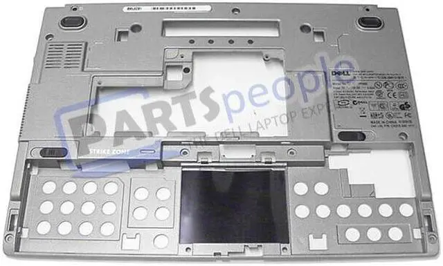Alt view image 2 of 2 - New Dell OEM Latitude D420 D430 Base Bottom Cover wPower Button KJ413 TJ984