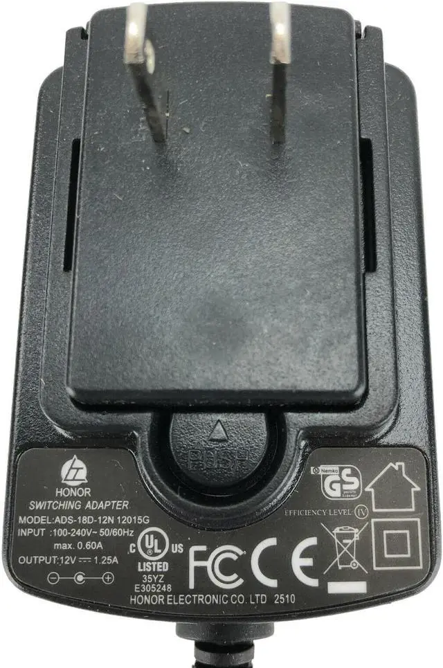 Alt view image 3 of 3 - New Honor AC Adapter ADS-18D12N 12015G External hard drive replacement