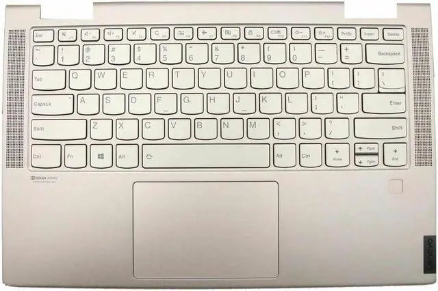 Alt view image 5 of 6 - 5CB0U43990 - For Lenovo - Upper Case With Keyboard (USA Mica)