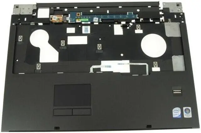 Alt view image 2 of 3 - Dell OEM Vostro 1720 Palmrest Touchpad Assembly Touchpad Palmrest T299J