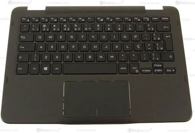 Alt view image 5 of 14 - Brazilian Dell OEM Inspiron 3168 3169 3179 Palmrest Laptop Keyboard J82HR