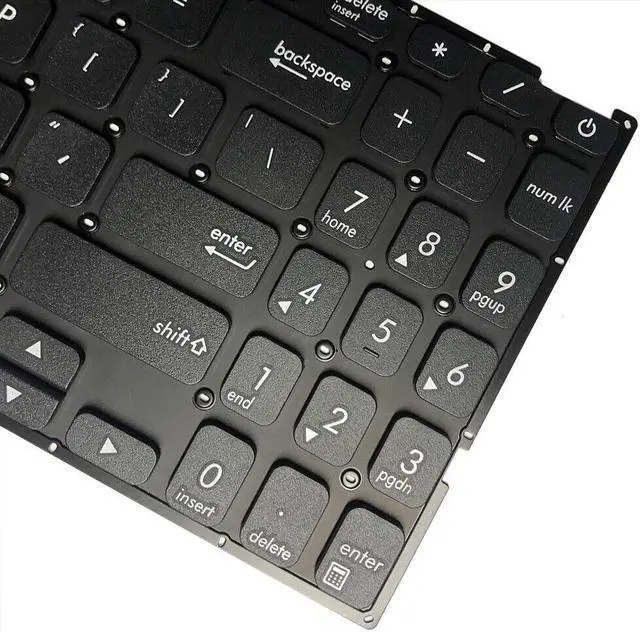 Alt view image 3 of 5 - US Laptop keyboard Without Backlight Black for Asus Vivobook X512 X512UA X512DA