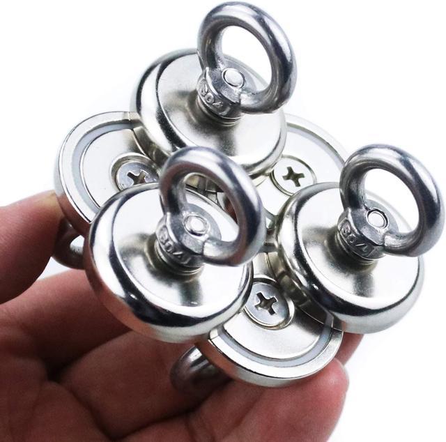 Super Strong Neodymium Fishing Magnets, 85 lbs(38.5 KG) Pulling