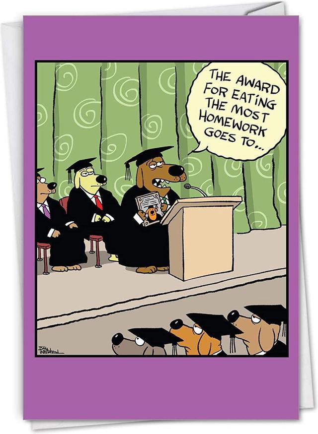 graduation funny cartoon