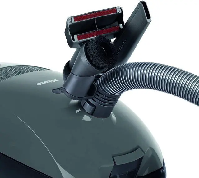 Alt view image 4 of 6 - Miele Grey Classic C1 Pure Suction Canister Vacuum Cleaner, Graphite