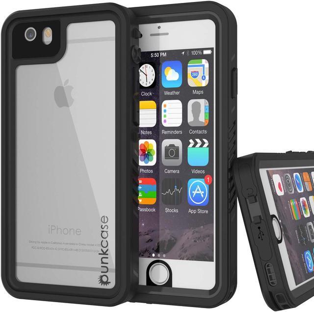 Punkcase iPhone 6 Waterproof Case [Extreme Series] Fit] [IP68 Certified] [Shockproof] W/Built Screen Protector Compatible with Apple iPhone 6s/6 (4.7") (Black) Cases & Covers - Newegg.com