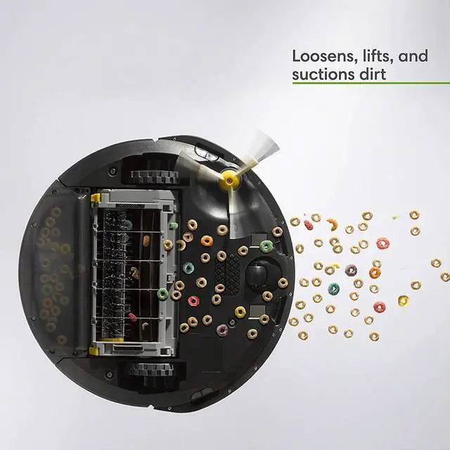 Alt view image 2 of 7 - iRobot Roomba 692 Robot Vacuum-Wi-Fi Connectivity, Works with Alexa, Good for Pet Hair, Carpets, Hard Floors, Self-Charging, Charcoal Grey