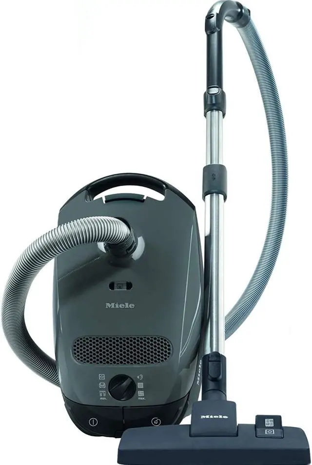 Main image of Miele Grey Classic C1 Pure Suction Canister Vacuum Cleaner, Graphite