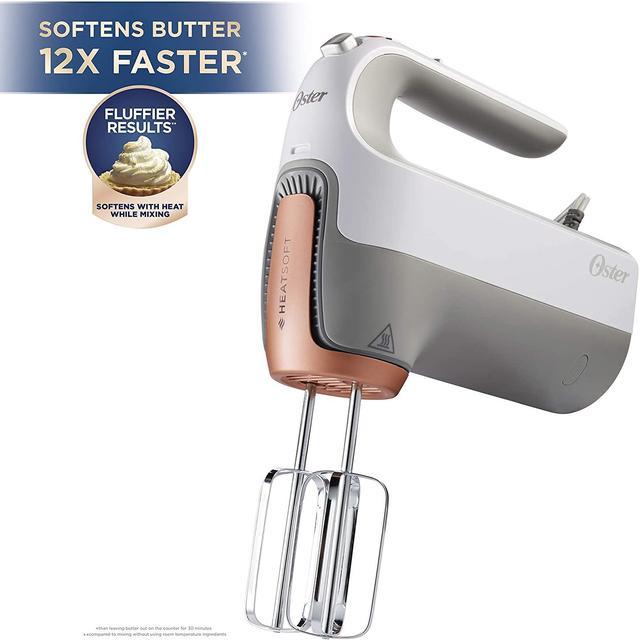 Oster Hand Mixer with Heatsoft Technology