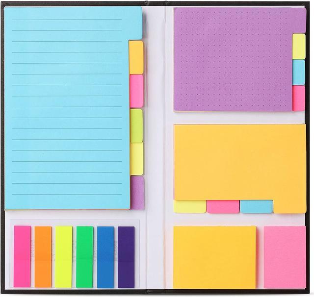 Mr. Pen- Sticky Notes Set, Sticky Notes Tabs, 410 Pack, Divider Sticky  Notes, School Supplies, Office Supplies, Planner Sticky Notes, Bible Sticky  Notes, Sticky Note Dividers Tabs, Book Notes 