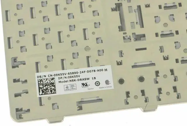 Alt view image 5 of 6 - New Brazilian Dell OEM Inspiron Inspiron N5010 M5010 Laptop Keyboard 9K55V