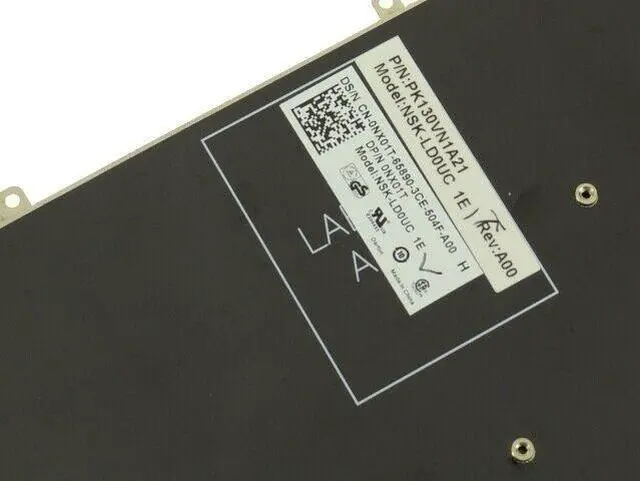 Alt view image 6 of 9 - New Spanish Dell OEM Latitude E7440 Laptop Keyboard Non-Backlit NX01T
